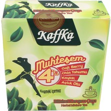 Şekeroğlu Kaffkaform Muhteşem Dörtlü Bitkisel Karışım Çayı 40x2 gr Süzen Poşet