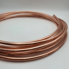 HobiDünyasıElif Bakır Boru Dış Çap 12 mm Kalınlık 1 mm