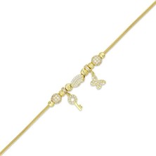 Assos Altın Anahtar Bileklik - 14K