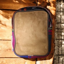 DEHNA El Dokuma Kilim Desenli Omuz Çantası – Eşsiz ve Şık Tasarım Midi (En: 20CM, Boy: 24CM, Genişlik: 8cm)
