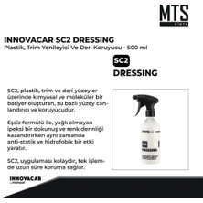 Frabes Innovacar Sc2 Dressing - Plastik, Vinil, Deri, Kauçuk Ve Akrilik Yüzey Koruyucu - 500ml Innvcarsc2500ml