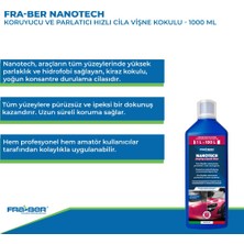 Fra-Ber Nanotech Koruyucu ve Parlatıcı Hızlı Cila Vişne Kokulu ( 1:200 Konsantre) - 1000 ml