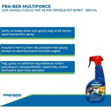 Fra-Ber Multıforce Çok Amaçlı Güçlü Yağ ve Kir Temizleyici Sprey- 600 gr