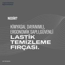 Gyeon Tirebrush Dayanıklı Lastik/davlumbaz Temizlik Fırçası