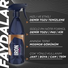Gyeon Q²m Iron Demir Tozu, Balata Tozu Temizleyici ve Pas Sökücü Ph Nötr - 1000 ml