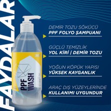 Gyeon Q²m Ppf Wash Ppf Folyo Kaplı Araçlara Özel Yıkama Şampuanı - 500 ml -Demir Tozu Sökücü