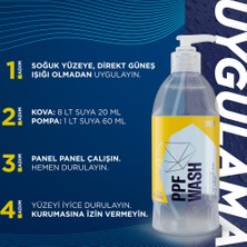 Gyeon Q²m Ppf Wash Ppf Folyo Kaplı Araçlara Özel Yıkama Şampuanı - 500 ml -Demir Tozu Sökücü