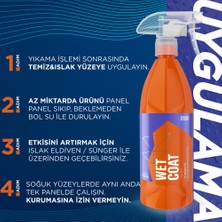 Gyeon Q²m Wetcoat Nano Boya Koruma ve Seramik Sprey Hızlı Cila - 1000 ml -Su Itici Parlak Islak Cila