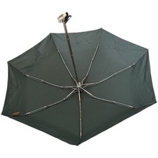 Snotline Ceeldu April-Snotline Kadın Şemsiyesi Mini Boy 7 Telli 16 cm Boy 82 cm Çap - Yeşil
