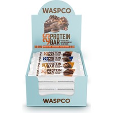 WaspCo Bitter Çikolata Kaplı Protein Bar Karma 36gr x 12 Adet (3 Çeşit)