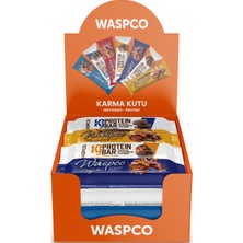 WaspCo Bitter Çikolata Kaplı Bar Deneme Paketi 7 Adet (7 Çeşit)