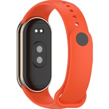 Xiaomi Mi Band 9 Serisi Klasik Kordon Silikon Strap KAYIŞ-TURUNCU-8680436808344-MRYN110767