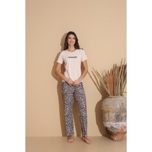 Pemilo Kadın 20025 Kısa Kol Pijama Takımı
