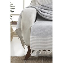 Lamassi Koltuk Örtüsü 180 x 210 cm  Pamuklu Kanepe Çekyat Örtüsü