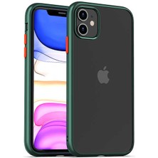 ZORE Apple iPhone 11 Kılıf Hom SILIKON-YEŞIL-8682314072861-MRYN47125