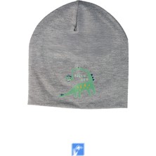 Kardelen Butik Denizli  Cotton Çift Kat Erkek Çocuk Penye Bere  ( 1-4 Yaş )