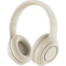 Zore Dr-58 Ayarlanabilir ve Katlanabilir Kulak Üstü Bluetooth KULAKLIK-KREM-8680436713822-MRYN91881