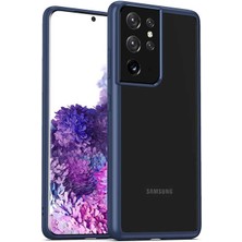 ZORE Galaxy S21 Ultra Kılıf Hom SILIKON-LACIVERT-8682314060448-MRYN52070