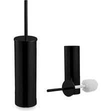 Soho Otel Serisi New Yuvarlak Klozet Fırçası Mat Siyah
