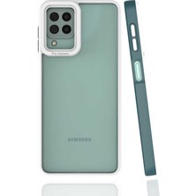 ZORE Galaxy M22 Kılıf Mima Kapak-Koyu YEŞIL-8680436255964-MRYN65072