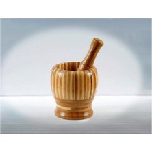Ozcmax Bambu Havan Ahşap Büyük