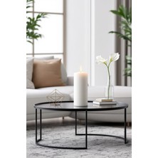 Candle Vase El Işçiliği Hand Made Kütük Silindir Mum Beyaz Renk  5  cm  Genişlik 30  cm  Uzunluk Lavanta Kokulu
