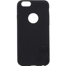 Apple iPhone 6 Uyumlu Zore Line Silikon KAPAK-SIYAH-8680436253830-TA64482-MRYN