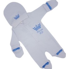 Atölye Müge Isimli Hastane Çıkışı 3 Lü Set Prens Desenli