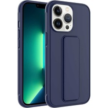 ZORE Apple iPhone 13 Pro Max Uyumlu Qstand KAPAK-LACIVERT-8680436465165-TA73035-MRYN