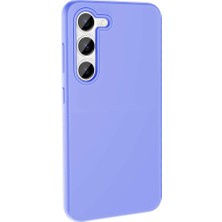 ZORE Galaxy S23 Kılıf Magsafe Şarj Özellikli Sıvı Teknolojili Silinebilir Sert Kivi Kapak-Koyu Gri-8