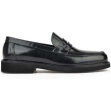 Erkek  Deri Ayakkabı 151145Z144 Siyah