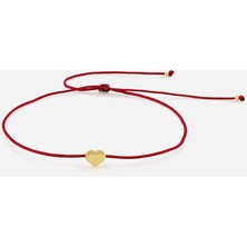 Meks Jewels Gümüş Kalpli Halhal