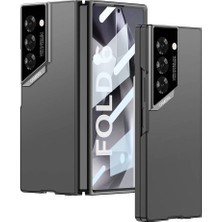 ZORE Galaxy Z Fold 6 Kılıf Ultra Ince Kamera Korumalı Sert Rubber 3. Seri Procase KAPAK-SIYAH-868043