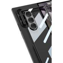ZORE Galaxy Z Fold 6 Kılıf Full Camlı Kıpta KAPAK-GÜMÜŞ-8680436798416-MRYN107414