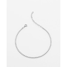 Meks Jewels Ezme Gümüş Halhal