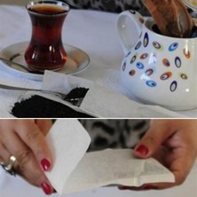 Go İthalat 26 Adet Pratik Kullan At Çay,bitki Çayı,filtre Kahve Demleme Poşeti Süzgeci