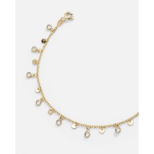 Meks Jewels Gümüş Pullu Halhal