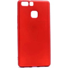 ZORE Huawei P9 Kılıf Premier Silikon KAPAK-KIRMIZI-8680436110515-MRYN51087