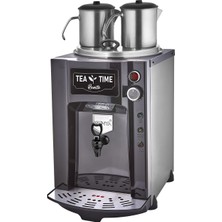 Remta 15 Lt Hacimli Premium Jumbo Çay Makinesi 2000 W Siyah Paslanmaz Çelik Özellikli