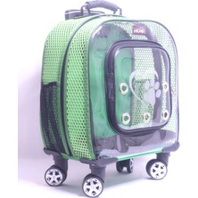 Migno Prime Fileli Model Kedi Köpek Taşıma Çantaları - Yeşil