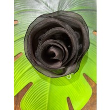 Gönülden Tasarım Özel Tasarım Tül Çiçek Dikiş Giyim Abiye Saç Aksesuarı 25 Cm