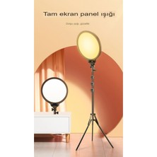 14 Inç Youtube Makyaj Canlı Akışı Video Fotoğrafçılığı Aydınlatma Için LED Stüdyo Fotoğraf Panel