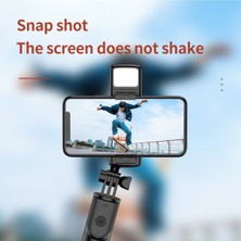 Ensiga LED Işıklı Selfie Çubuğu Bluetooth Kumandalı Kablosuz Tripot Selfie Monopod Selfie Stick
