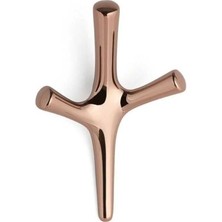 System 2075 Portmanto Askılığı Rose Renk 109MM (AS2075 0109 Rs)