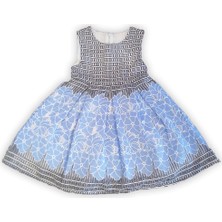 Çikoby Çiçek Desenli Kız Çocuk Elbise CK50445