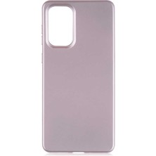 ZORE Galaxy A73 Kılıf Premier Silikon Kapak-Rose GOLD-8680436278796-MRYN64744