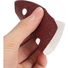 Spibicyy 10X Naylon Delta Zımpara Kağıdı Pedleri - 90MM Üçgenler - 40, 60, 80, 100 ve 120 Kumlu Zımpara Kağıtları (Yurt Dışından)