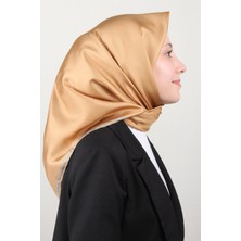 Belli Twill Ipek Eşarp 40009-01 Hardal