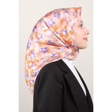 Belli Twil Ipek Eşarp 4016-05 Turuncu