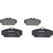 BOSCH-0986424781 - On Fren Fren Balatası Nıssan Almera 00-10 Prımera P11 96-01